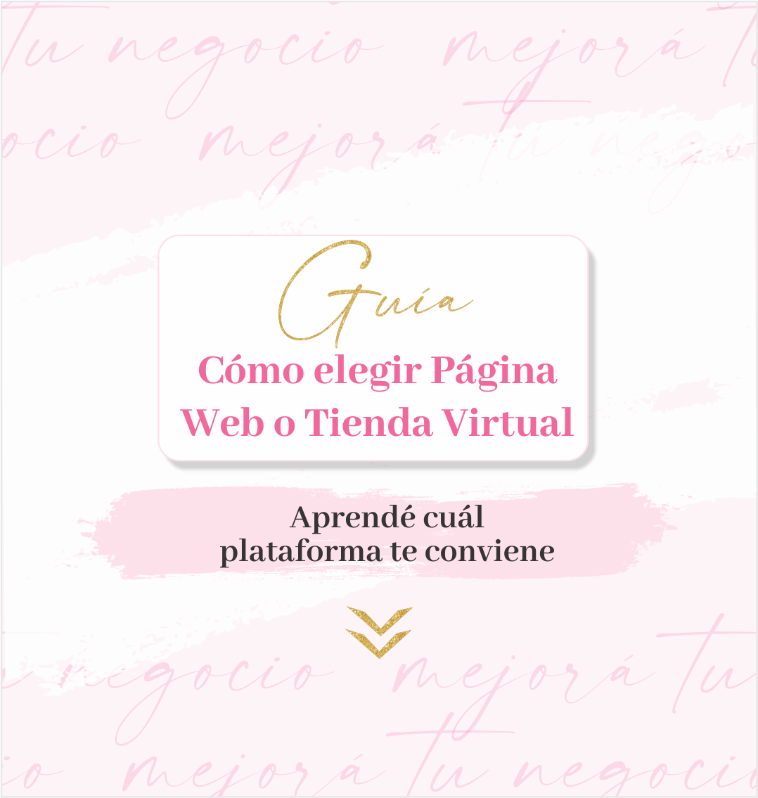 Guía para elegir Página Web o Tienda virtual