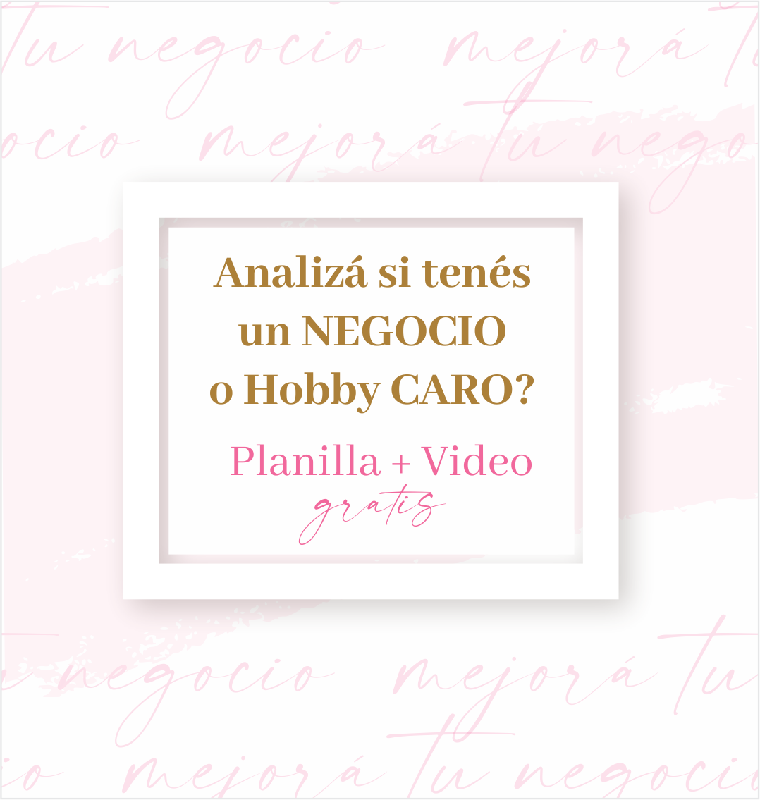 Analizá – Negocio o Hobby Caro?
